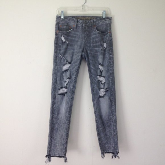 American Eagle Extreme Flex Distressed Jeans 28/28 - Picture 3 of 11